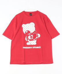 RRL コットン グラフィック バックプリント Tシャツ レッド RRL Ralph Lauren (ダブルアールエル) コットン グラフィック