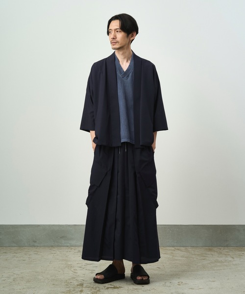 和ROBE(ワローブ)の「GOOD ON 別注 / JUBAN TEE ( PIGMENT DYE )(Tシャツ/カットソー・メンズ・グリーン/ネイビー/チャコール/ボルドー/カーキ・4/2/3)」の17枚目の写真