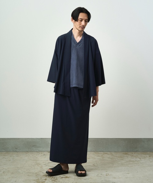 和ROBE(ワローブ)の「GOOD ON 別注 / JUBAN TEE ( PIGMENT DYE )(Tシャツ/カットソー・メンズ・グリーン/ネイビー/チャコール/ボルドー/カーキ・4/2/3)」の19枚目の写真