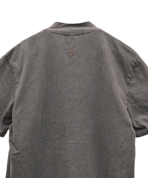 和ROBE(ワローブ)の「GOOD ON 別注 / JUBAN TEE ( PIGMENT DYE )(Tシャツ/カットソー・メンズ・グリーン/ネイビー/チャコール/ボルドー/カーキ・4/2/3)」の22枚目の写真