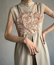 &g'aime | 【&g’aime】フラワープリントビスチェ(シャツ/ブラウス)