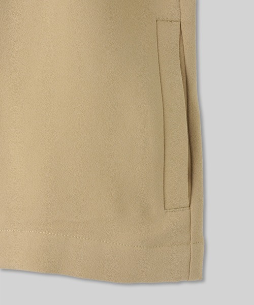 audrey and john wad（オードリーアンドジョンワッド）の「カバーオールシャツブルゾン（シャツ/ブラウス・レディース・ベージュ/ブラック/モカ・FREE）」の7枚目の写真