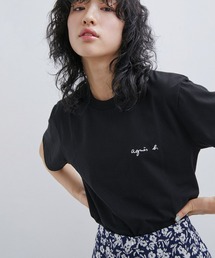 ADAM ET ROPE' | 【agnes b. pour ADAM ET ROPE'】LOGO T-SHIRTS(Tシャツ/カットソー)