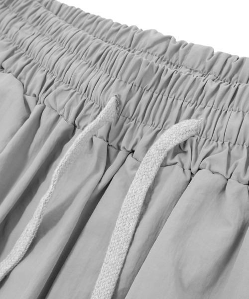 Figments（フィグメンツ）の「ナイロンカーゴショートパンツ（カーゴパンツ・レディース・ブラック/グレー・FREE）」の11枚目の写真