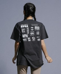 【ムラサキスポーツ別注】RVCA/ルーカ ルーズシルエット/バックプリントTシャツ BD043-P27