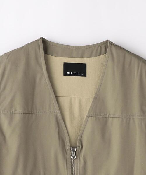 green label relaxing（グリーンレーベルリラクシング）の「Morley T/Cツイル ジップアップ ベスト（ベスト・メンズ・モカ/ナチュラル・M/L）」の10枚目の写真