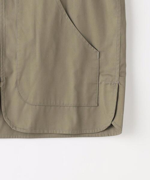 green label relaxing（グリーンレーベルリラクシング）の「Morley T/Cツイル ジップアップ ベスト（ベスト・メンズ・モカ/ナチュラル・M/L）」の6枚目の写真