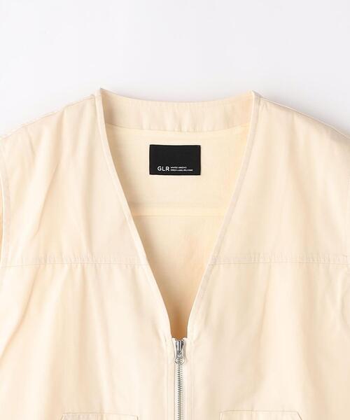 green label relaxing（グリーンレーベルリラクシング）の「Morley T/Cツイル ジップアップ ベスト（ベスト・メンズ・モカ/ナチュラル・M/L）」の15枚目の写真