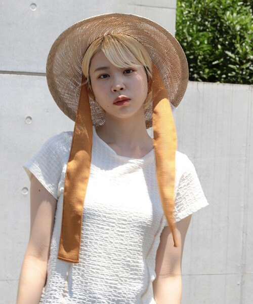 Ray BEAMS（レイビームス）の「Ray BEAMS / シャーリング 配色 ライン Tシャツ（Tシャツ/カットソー・レディース・オフホワイト/ブルー/グリーン・ONE SIZE）」の4枚目の写真