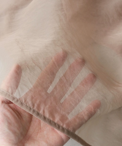 CLEIO（クレイオ）の「【CLEIO】レースアップシアーブラウス（シャツ/ブラウス・レディース・モカ/ブラック/アイボリー・FREE）」の18枚目の写真