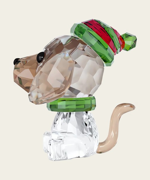 SWAROVSKI（スワロフスキー）の「【公式】【スワロフスキー】Holiday Cheers ビーグル（インテリア雑貨・レディース・マルチ・ONE SIZE）」の3枚目の写真