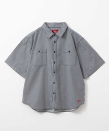Dickies ディッキーズ [大きいサイズ] 五分袖ワークシャツ キングサイズ