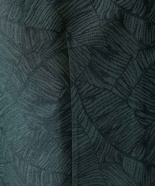 MICHEL KLEIN HOMME (ミッシェルクランオム)の「《日本製》ボタニカル柄7分袖シャツ(シャツ/ブラウス・メンズ・ベージュ/グリーン/ブラック・MEDIUM/LARGE/X-LARGE)」の9枚目の写真