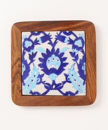 チャイハネ（チャイハネ）の「【チャイハネ】ポタリー鍋敷き（キッチンツール）」