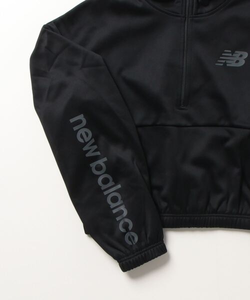 NEW BALANCE(ニューバランス)の「Relentless フリースクォータージップトップ(その他トップス・レディース・ブラック/オフホワイト・X-LARGE/SMALL/MEDIUM/LARGE)」の14枚目の写真