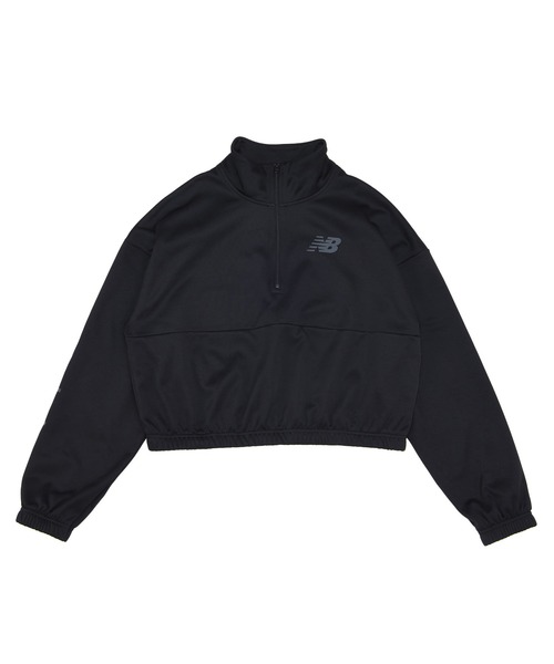 NEW BALANCE(ニューバランス)の「Relentless フリースクォータージップトップ(その他トップス・レディース・ブラック/オフホワイト・X-LARGE/SMALL/MEDIUM/LARGE)」の11枚目の写真