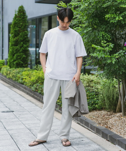 URBAN RESEARCH DOORS（アーバンリサーチドアーズ）の「『吸水速乾』セオアルファショートスリーブTシャツ（Tシャツ/カットソー・メンズ・ホワイト/ライトグレー/チャコールグレー/ブルー・MEDIUM/LARGE）」の8枚目の写真