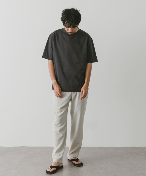 URBAN RESEARCH DOORS（アーバンリサーチドアーズ）の「『吸水速乾』セオアルファショートスリーブTシャツ（Tシャツ/カットソー・メンズ・ホワイト/ライトグレー/チャコールグレー/ブルー・MEDIUM/LARGE）」の20枚目の写真
