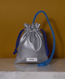 GRAIN | 【GRAIN/グレイン】バイカラーミニ巾着ショルダーバッグ ＃Owl(ショルダーバッグ)