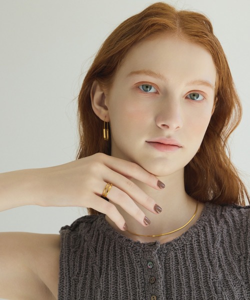 CENE（セネ）の「【CENE】セネ/ダブルラインリング（リング・レディース・ゴールド・#13/#9/#11/#15/#7）」の13枚目の写真