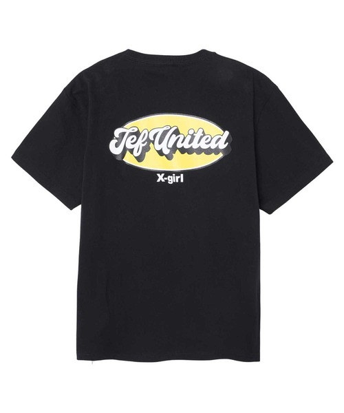 X-girl（エックスガール）の「WEリーグ|JEF ICL OVAL LOGO S/S TEE/ジェフユナイテッド市原・千葉レディースJEF UNITED/Tシャツ（スポーツグッズ・レディース・イエロー/ブラック/ホワイト・MEDIUM/X-LARGE/LARGE）」の20枚目の写真