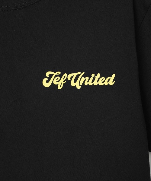 X-girl（エックスガール）の「WEリーグ|JEF ICL OVAL LOGO S/S TEE/ジェフユナイテッド市原・千葉レディースJEF UNITED/Tシャツ（スポーツグッズ・レディース・イエロー/ブラック/ホワイト・MEDIUM/X-LARGE/LARGE）」の17枚目の写真