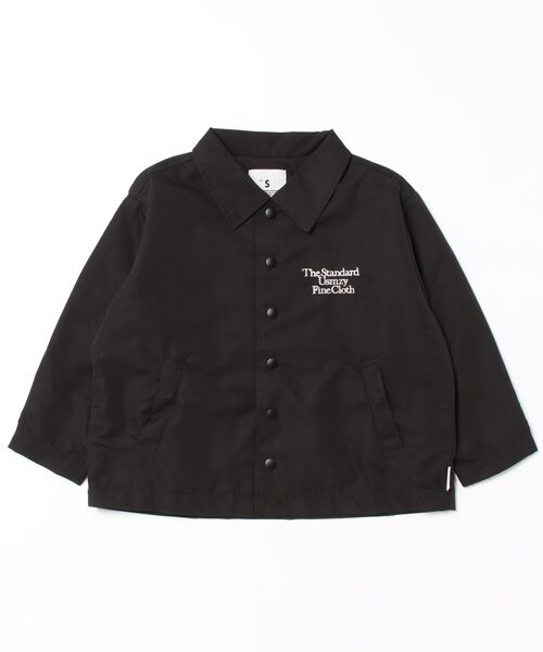 Smoothy(スムージー)の「Smoothy Coach JK / スムージー コーチジャケット(ナイロンジャケット・キッズ・カーキ/ブラック・LARGE/MEDIUM/X-LARGE/SMALL)」の2枚目の写真