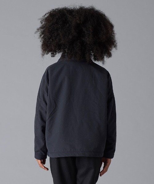 Smoothy(スムージー)の「Smoothy Coach JK / スムージー コーチジャケット(ナイロンジャケット・キッズ・カーキ/ブラック・LARGE/MEDIUM/X-LARGE/SMALL)」の4枚目の写真