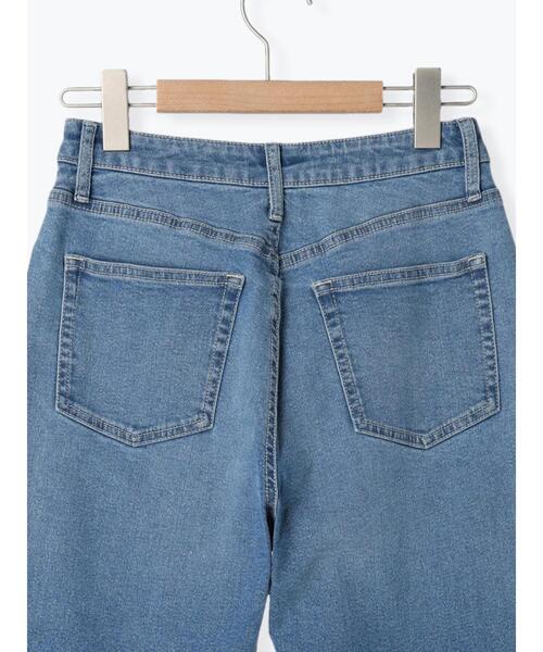 Samansa Mos2 blue(サマンサモスモスブルー)の「【ECO DENIM】ストレートパンツ(その他パンツ・レディース・ブラック/ネイビー/ブルー・F)」の19枚目の写真