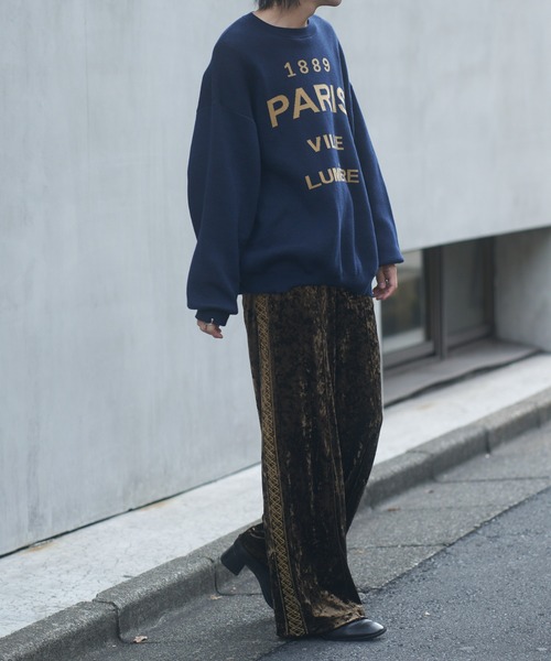 COLONY 2139（コロニートゥーワンスリーナイン）の「サインボードジャガードニット（ニット/セーター・メンズ・ネイビー/グレー・MEDIUM/LARGE）」の5枚目の写真