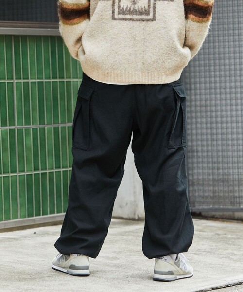 FREAK'S STORE（フリークスストア）の「FREAK’S STORE/フリークスストア ベーシックカーゴパンツ/スタンダードフィット（カーゴパンツ・メンズ・ブラック/オリーブ/グリーン系その他/その他9・MEDIUM/LARGE）」の10枚目の写真