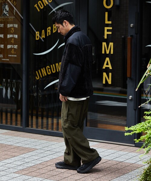 FREAK'S STORE（フリークスストア）の「FREAK’S STORE/フリークスストア ベーシックカーゴパンツ/スタンダードフィット（カーゴパンツ・メンズ・ブラック/オリーブ/グリーン系その他/その他9・MEDIUM/LARGE）」の18枚目の写真