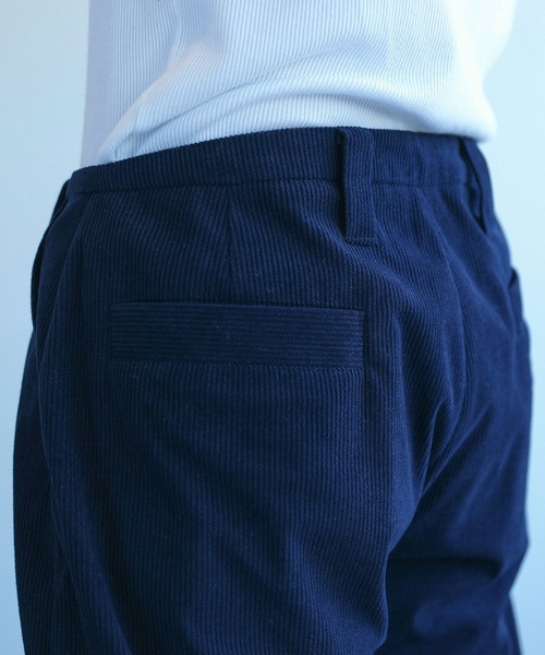 aimoha（アイモハ）の「aimoha menコーデュロイワイドパンツ（その他パンツ・メンズ・ネイビー/ベージュ・M/L/XL）」の6枚目の写真