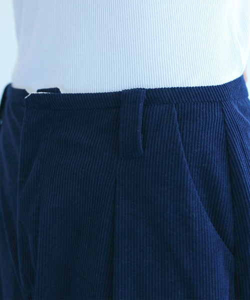aimoha（アイモハ）の「aimoha menコーデュロイワイドパンツ（その他パンツ・メンズ・ネイビー/ベージュ・M/L/XL）」の7枚目の写真