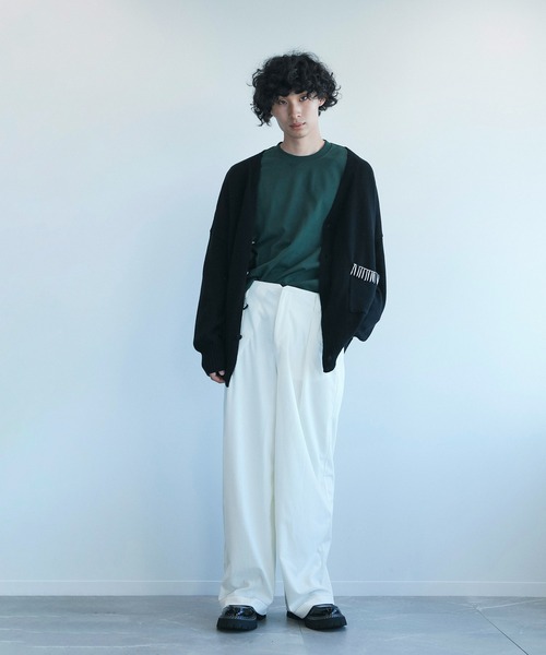 aimoha（アイモハ）の「aimoha menコーデュロイワイドパンツ（その他パンツ・メンズ・ネイビー/ベージュ・M/L/XL）」の9枚目の写真