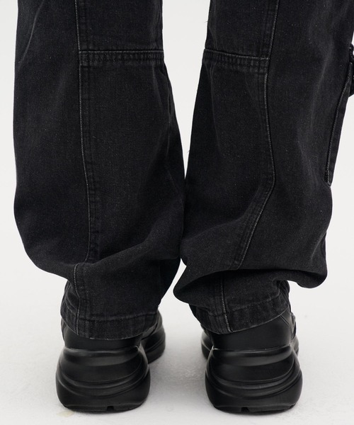 REON STUDIO（レオンスタジオ）の「韓国ブランド RE:ON STUDIO レオンスタジオ 8.5CM HI SOLE VOLUME SNEAKER ハイソール ボリュームスニーカー 厚底スニーカー シューズ 靴 運動靴 韓国ファッション（スニーカー・メンズ・ホワイト/ブラック・26.0cm/27.0cm/28.0cm）」の17枚目の写真