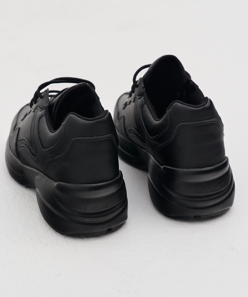 REON STUDIO（レオンスタジオ）の「韓国ブランド RE:ON STUDIO レオンスタジオ 8.5CM HI SOLE VOLUME SNEAKER ハイソール ボリュームスニーカー 厚底スニーカー シューズ 靴 運動靴 韓国ファッション（スニーカー・メンズ・ホワイト/ブラック・26.0cm/27.0cm/28.0cm）」の12枚目の写真