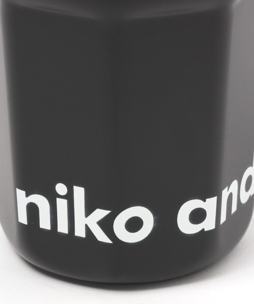 niko and...（ニコアンド）の「オリジナルニコロゴステンレスタンブラー/容量400ml（グラス/マグカップ/タンブラー・レディース・ホワイト/ブラック・0）」の9枚目の写真