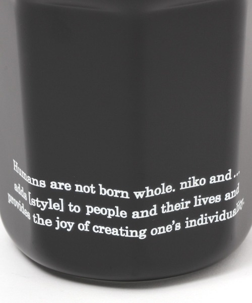 niko and...（ニコアンド）の「オリジナルニコロゴステンレスタンブラー/容量400ml（グラス/マグカップ/タンブラー・レディース・ホワイト/ブラック・0）」の10枚目の写真