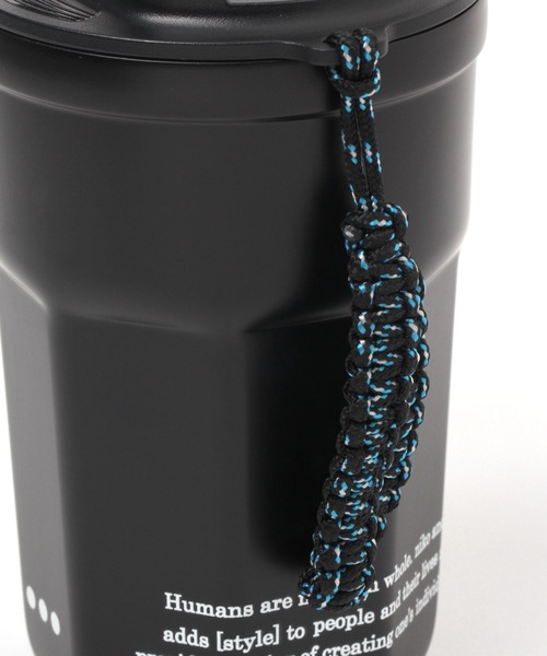 niko and...（ニコアンド）の「オリジナルニコロゴステンレスタンブラー/容量400ml（グラス/マグカップ/タンブラー・レディース・ホワイト/ブラック・0）」の11枚目の写真