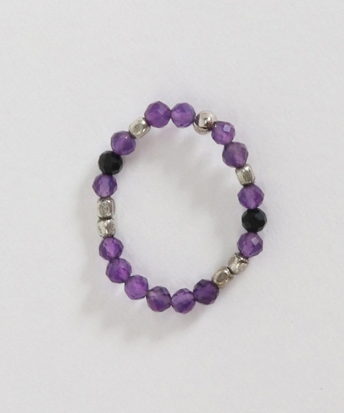 GLIMCLAP(グリムクラップ)の「ab1623-Natural stone ring 天然石リング(リング・メンズ・マルチ・FREE)」の15枚目の写真