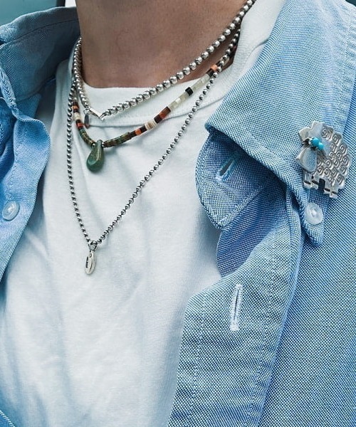 BILL WALL LEATHER（ビルウォールレザー）の「Bill Wall Leather / Ｎ872 ボールチェーン(20インチ)（ネックレス・メンズ・その他・20inch）」の9枚目の写真