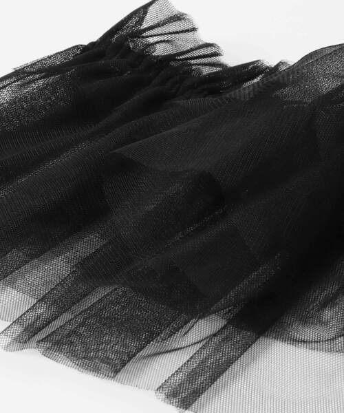 KBF（ケイビーエフ）の「マルチWAYチュール付け襟（その他小物・レディース・ベージュ/ブラック・ONE）」の22枚目の写真