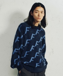 【日本限定アイテム】F LOGO KNIT SWEATER/エフロゴニットセーター