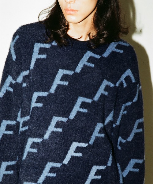 FCMM(エフシーエムエム)の「【日本限定アイテム】F LOGO KNIT SWEATER/エフロゴニットセーター(ニット/セーター・メンズ・ブラック/ネイビー/ブラウン・LARGE/MEDIUM)」の13枚目の写真
