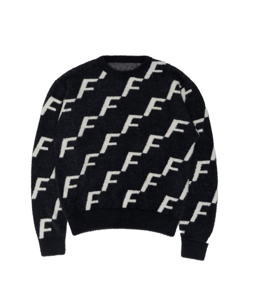 FCMM(エフシーエムエム)の「【日本限定アイテム】F LOGO KNIT SWEATER/エフロゴニットセーター(ニット/セーター・メンズ・ブラック/ネイビー/ブラウン・LARGE/MEDIUM)」の4枚目の写真