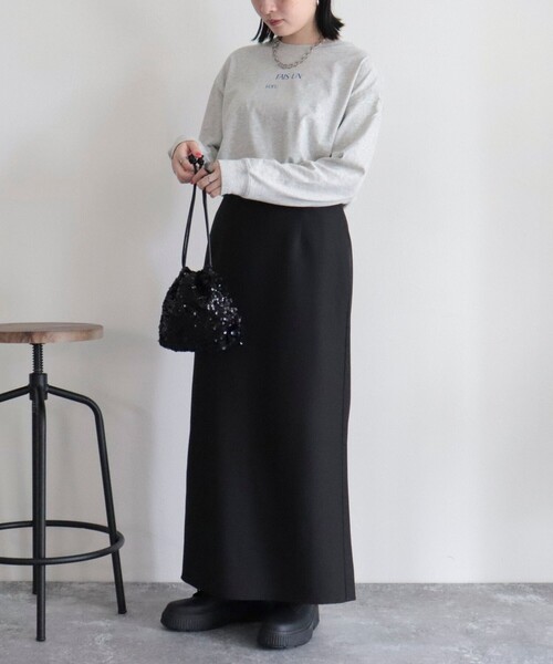 fredy emue（フレディエミュ）の「ちびロゴロンT（Tシャツ/カットソー・レディース・ライトグレー/オフホワイト/ベージュ・38）」の20枚目の写真