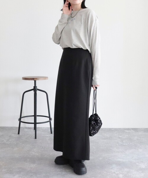 fredy emue（フレディエミュ）の「ちびロゴロンT（Tシャツ/カットソー・レディース・ライトグレー/オフホワイト/ベージュ・38）」の22枚目の写真