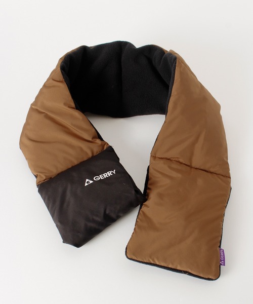 GERRY（ジェリー）の「【GERRY/ジェリー】パテッド差し込みマフラー（マフラー・レディース・ブラック/チャコール/ダークグリーン/ブラウン/アイボリー・FREE）」の6枚目の写真