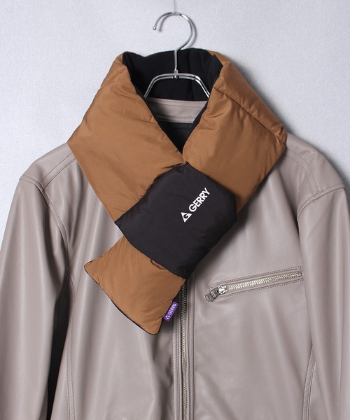 GERRY（ジェリー）の「【GERRY/ジェリー】パテッド差し込みマフラー（マフラー・レディース・ブラック/チャコール/ダークグリーン/ブラウン/アイボリー・FREE）」の17枚目の写真